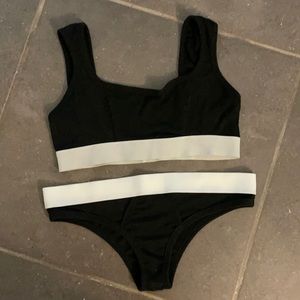 COPY - Fleur du mal ribbed Jersey set